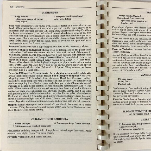 Christmas Favorites Spiral-Bound The Holiday Handbook 1990 Edition Recipes Tips - Picture 13 of 16